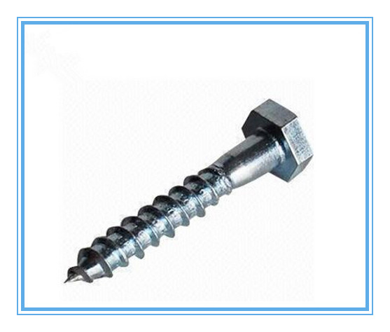 Phosphated Hex Head Wood Screw (DIN 971)