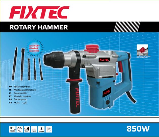 850W SDS Max Electric Rotary Hammer Drill 26mm