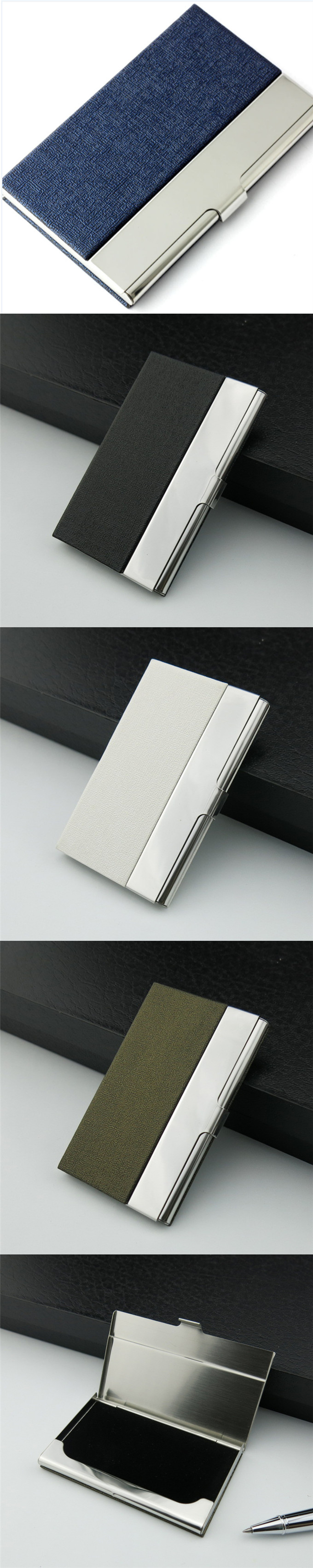 Promotion Gift Wholesale Ss Bulk Leather Business Card Holder