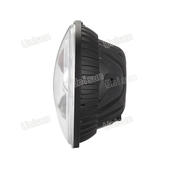 12V/24V 7inch Round 70W LED Truck Headlamp