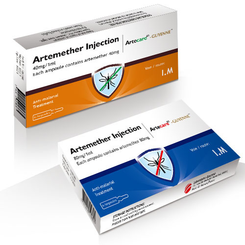 High Quality Artecare 40 & Artemisinin 40mg/1ml Malaria Injectable