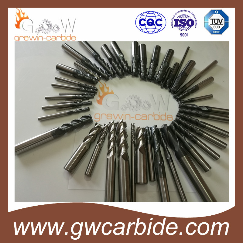 High Quality Tungsten Carbide End Mill 3 Flutes for Aluminium