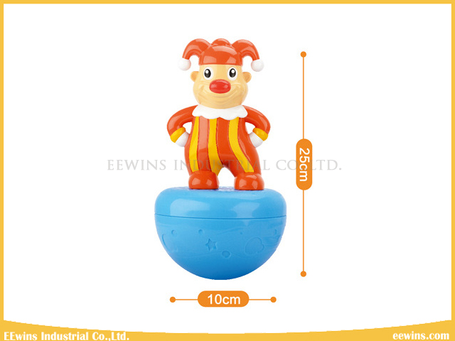 Funny Toys Happy Circus Toys Tumbler Clown for Baby