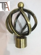 Iron Round Curtain Cap for Curtain Rod