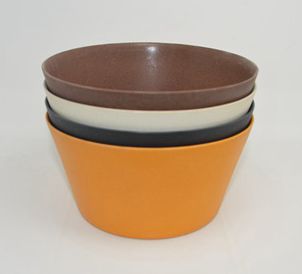 Biodegradable Bamboo Fiber Garden Flower Pot (BC-F1006)