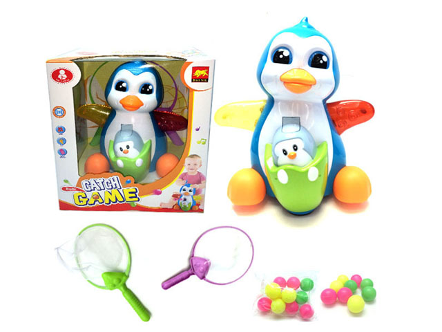 Kids Toy Electric Penguin Battery Operated Toy Gift (H1308056)