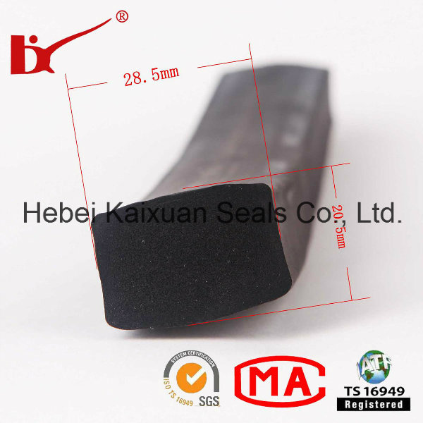 Building Sound Insulation EPDM Rubber Sponge Profile