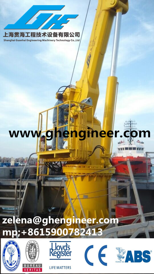 Hydraulic Marine Crane Sold in Dubai