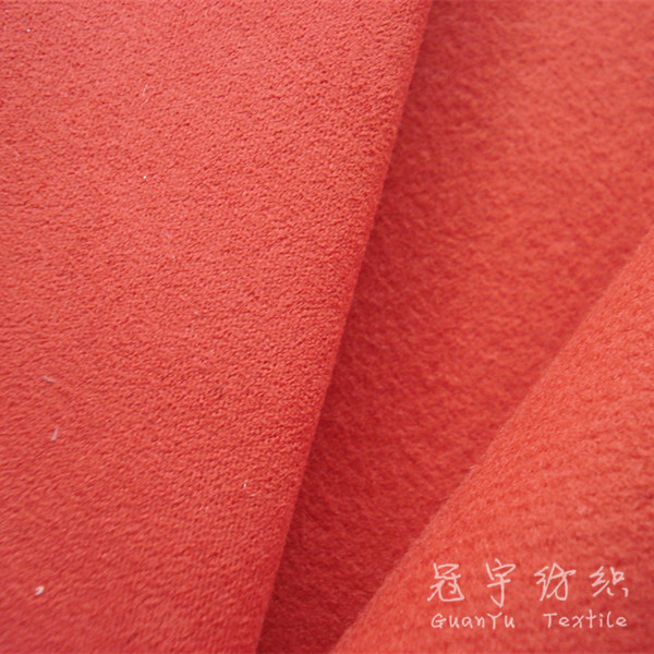 Bonded Polyester Suede Upholstery Fabric for Sofa