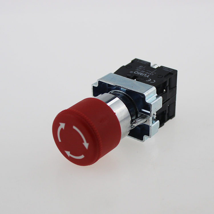 Lay5-BS444 Mushroom Head Push Button Switch