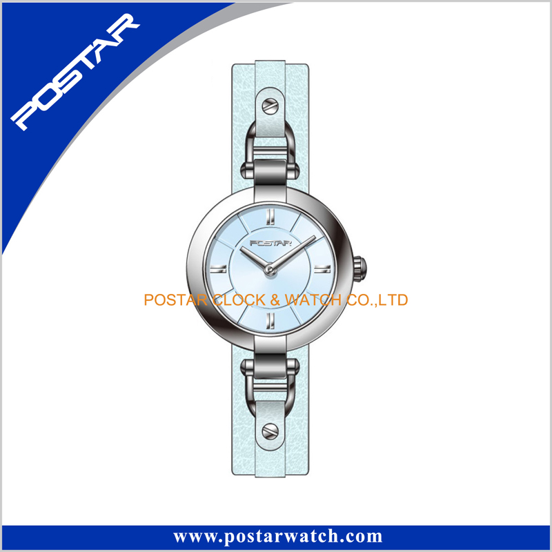 Genuine Leather Band Elegant Ladies Watch Import China Goods