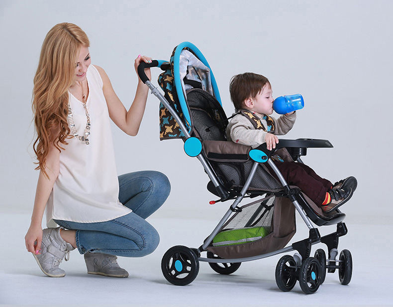 European Style 3 in 1 Baby Buggy Baby Carrier