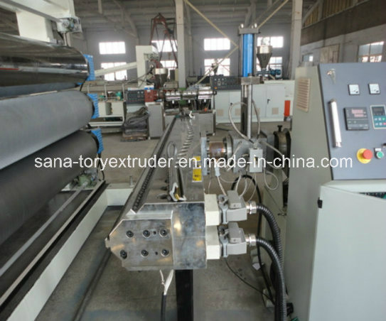 PVC Plastic Free Foaming Sheet Extrusion Machinery