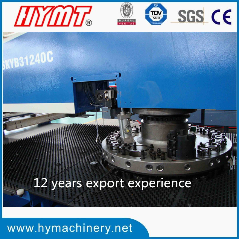 SKYB31225C high precision hydraulic CNC turret punching press machine