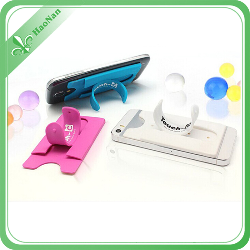 2015 Hot Selling Item Eco-Friendly Custom Silicone Cell Phone Stand