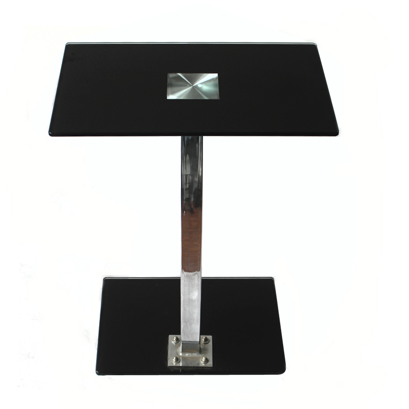 Metal Frame Glass Coffee Table