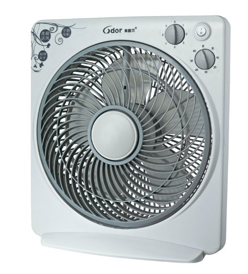 Household 12 Inch Box Fan with Timer