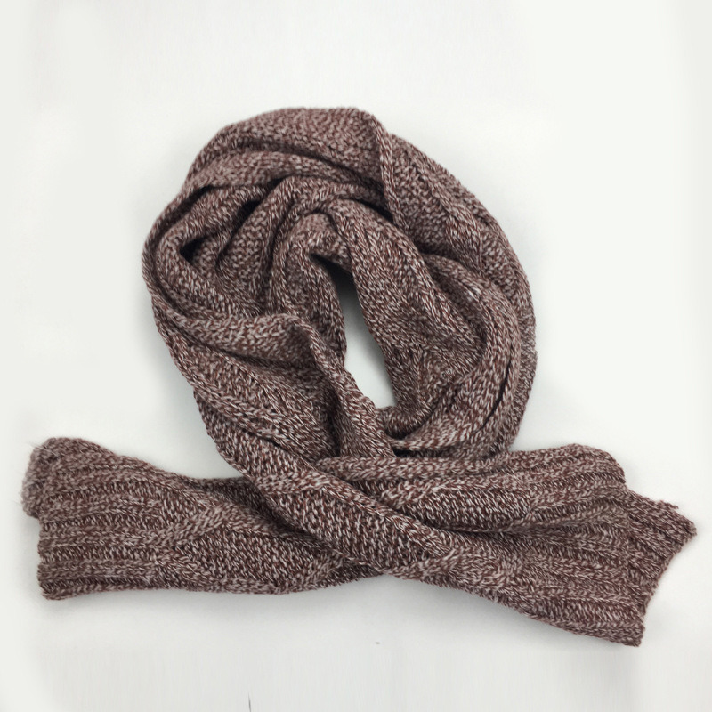 Mens Womens Unisex Multiple Cable Neck Warmer Thick Cashmere Feel Winter Knitted Scarf (SK804)