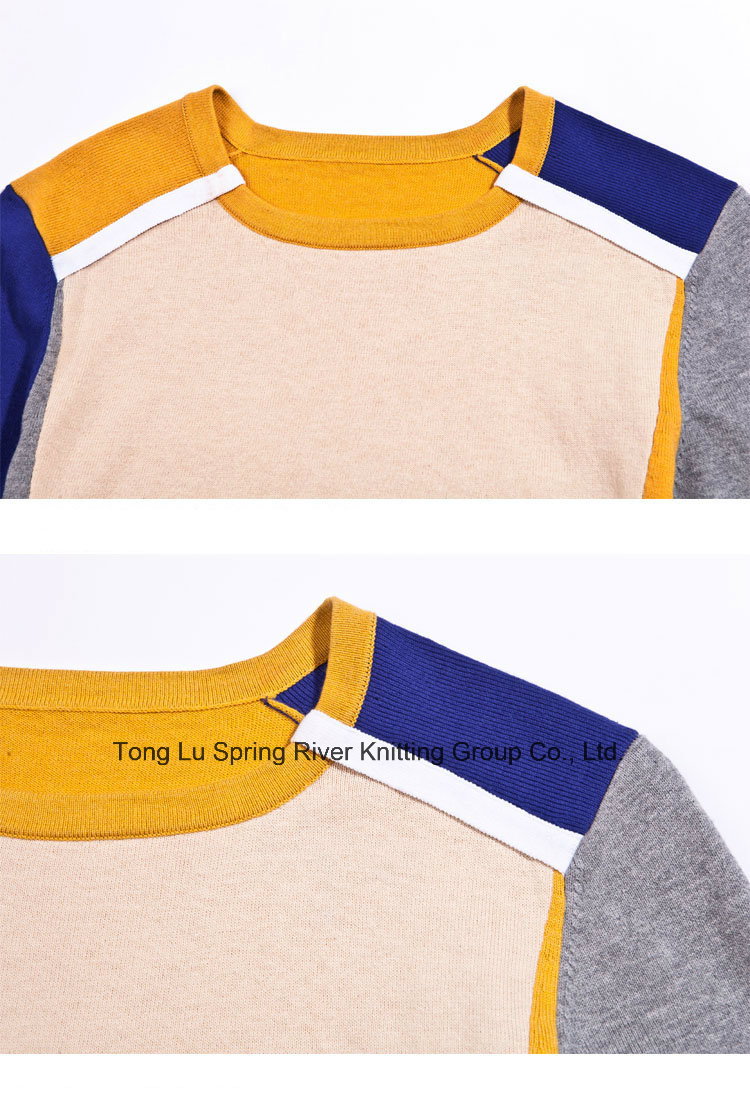 Manufactory Cotton Pullover Knit Men Knitwear