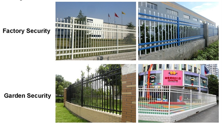 Security Iron Fence/Zinc Steel Fence/ Wire Mesh Fence