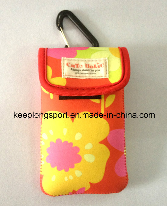 Promotional Custom Neoprene Phone Case with Full Color Printing