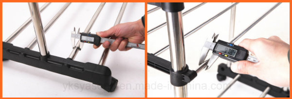 Stainless Steel Single Pole Lift Drying Rack for Balcony