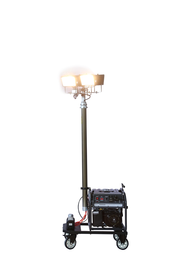 2000W Portable Lighting Tower Generator