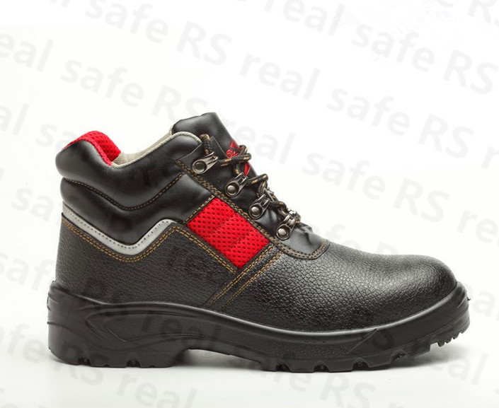 Safety Shoes Type and Leather Upper Material Mining Safety Boots