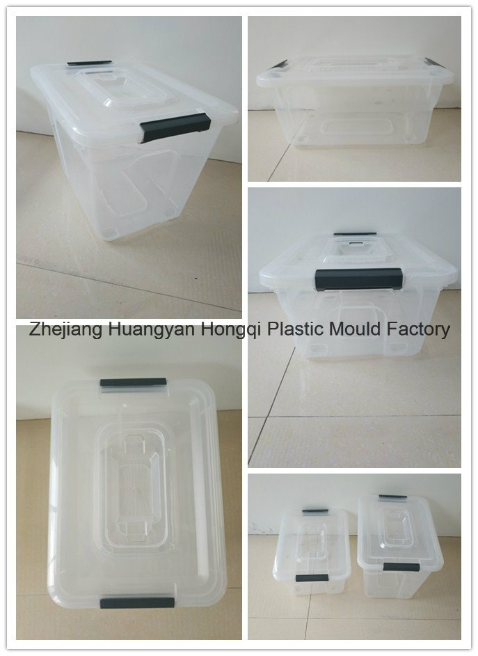 PP Transparent Box Injection Mould for Packing and Storage Plastic Box Mould