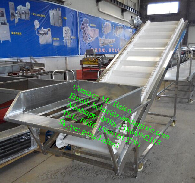 Small Capacity Potato and Apple Washing Sorting Line