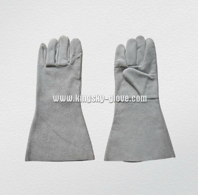 Natural Color Unlined Welding Work Glove (6519)