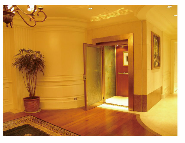 Small House Elevator Home Lift with Manual Door (LL-107)