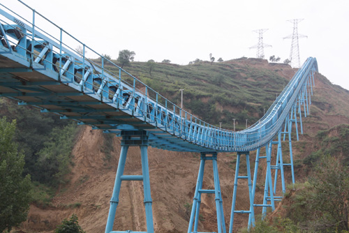 Heavy Duty Pipe Conveyor Belt for Mining Industry