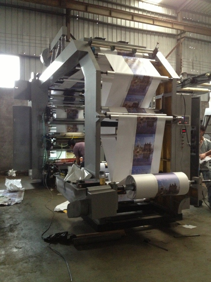 6 Color High Speed Flexo Printing Machine (CE)