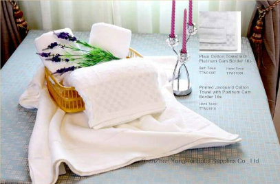 Custom White Terry Cotton Hotel Embroider Face Towels Manufacture