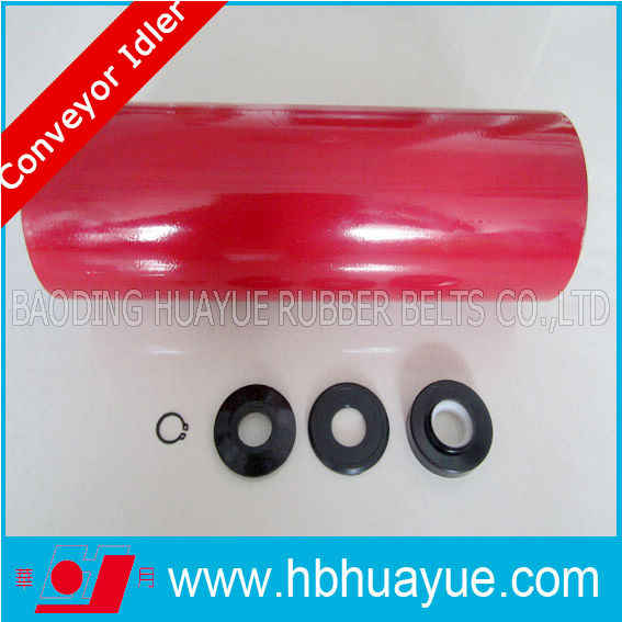 Heavy Duty Conveyor Roller, Rubber Conveyor Belt System Idler Roller Huayue Diameter89-159mm