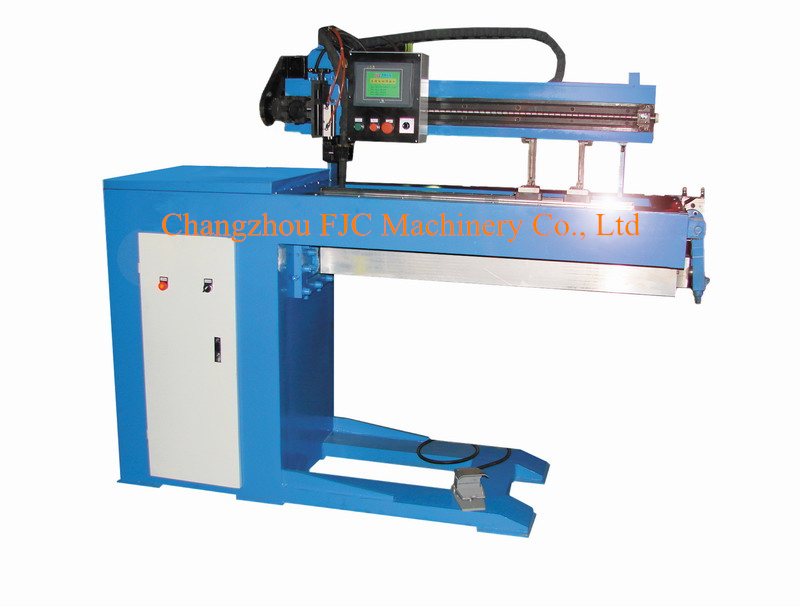 500mm Effictive Length Small Type MIG CNC Automatic Straight Seam Welding Machine