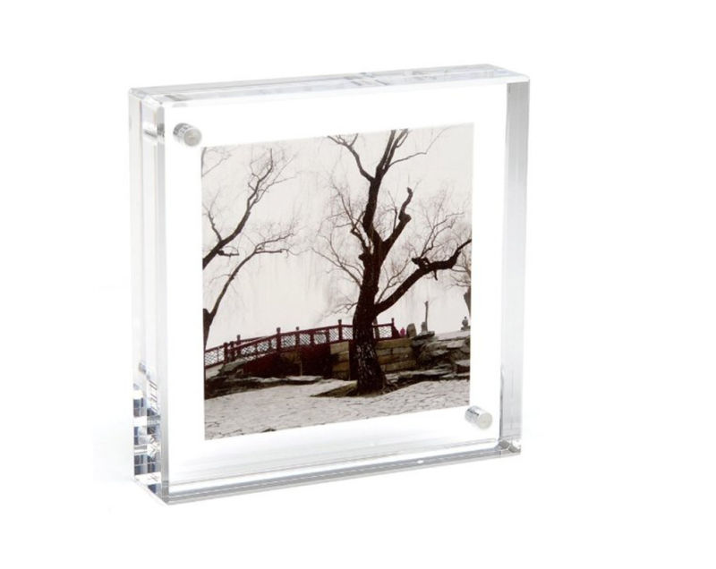 Wholesale Custom Shape Magnetic Acrylic Frame Photo Block