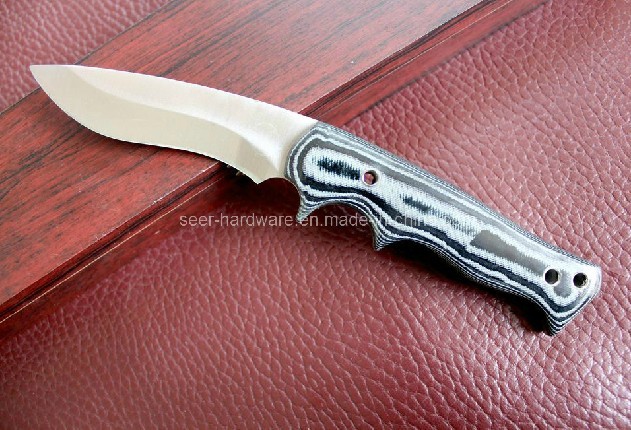 Wood Handle Fixed Knife (SE-S990)