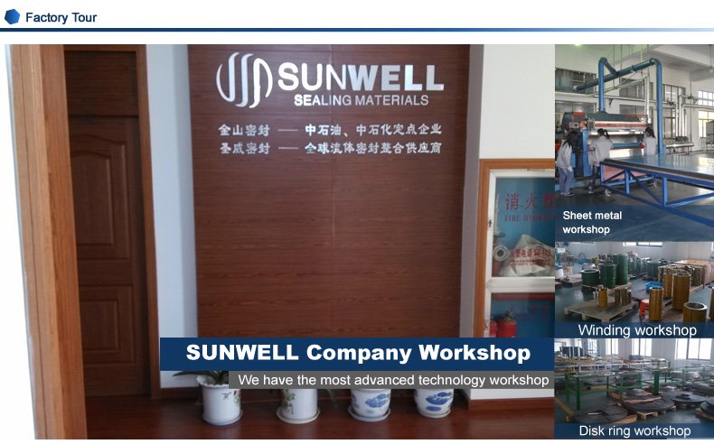 Corrugated Graphite Tape, Sealing Gaskets Tape (SUNWELL)