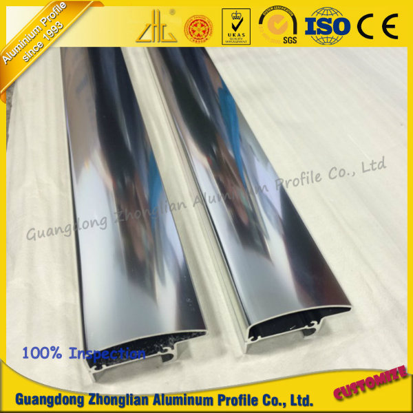 Aluminium Manufacturer Customized Shiny Aluminum Polish Profile