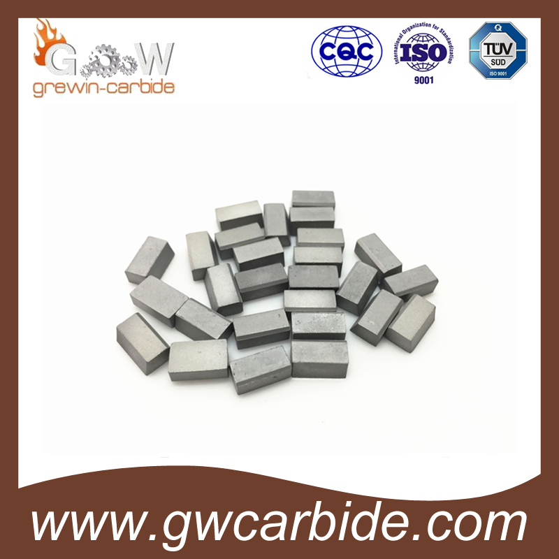 Tungsten Carbide Brazed Tips Use for Machine