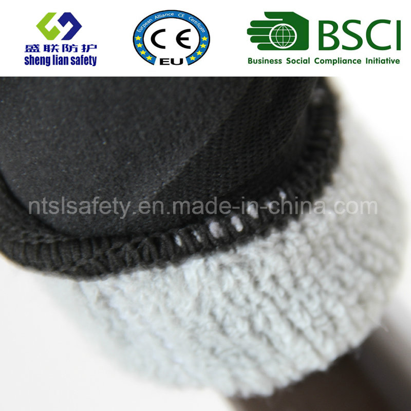 Nitrile Coating, Sandy Finish Safety Work Gloves (SL-NS115)