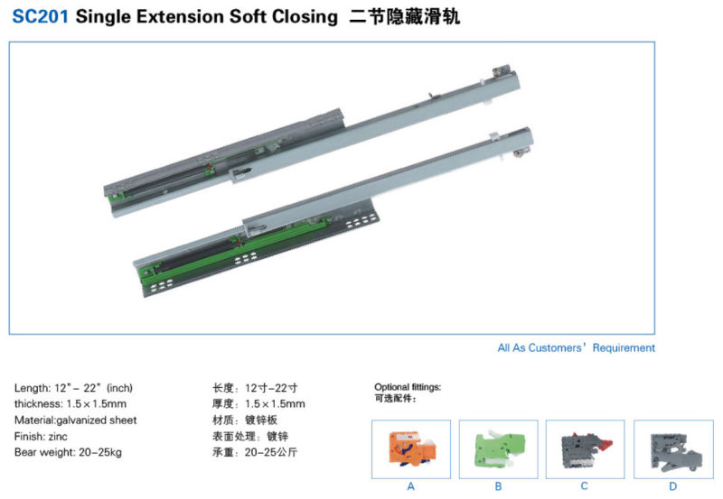 Single Extension Soft Closing (SC201)