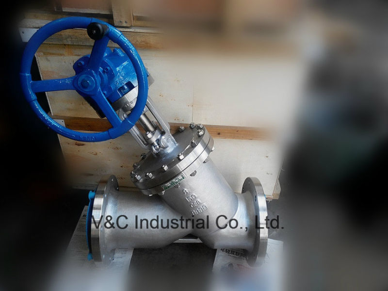 OS&Y Y Type Globe Valve with Bw End