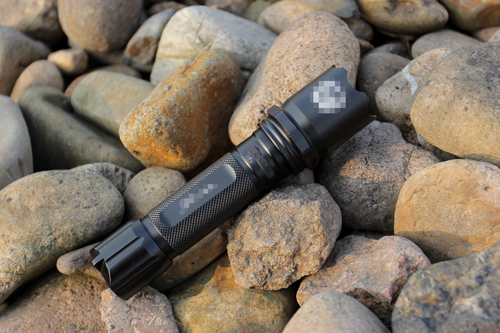 Police Telescopic R641 Anodized Aluminum Flashlight