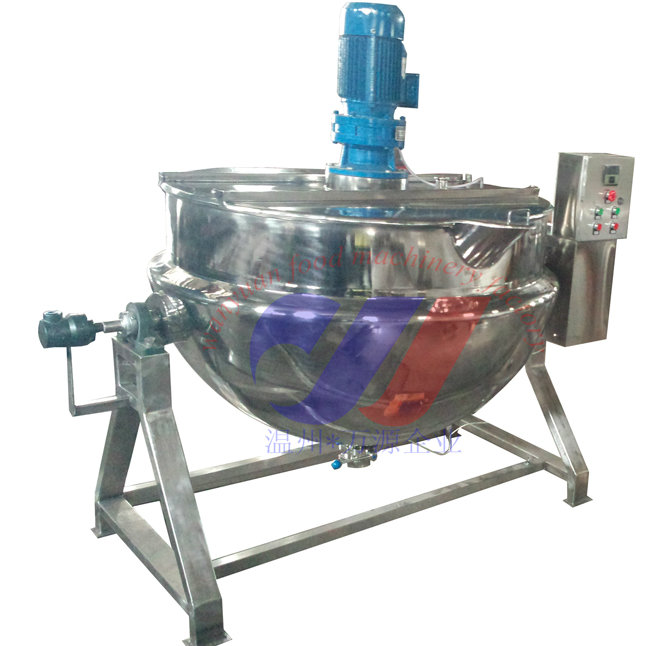 Steam Heating Jacketed Pan Cooking Pot