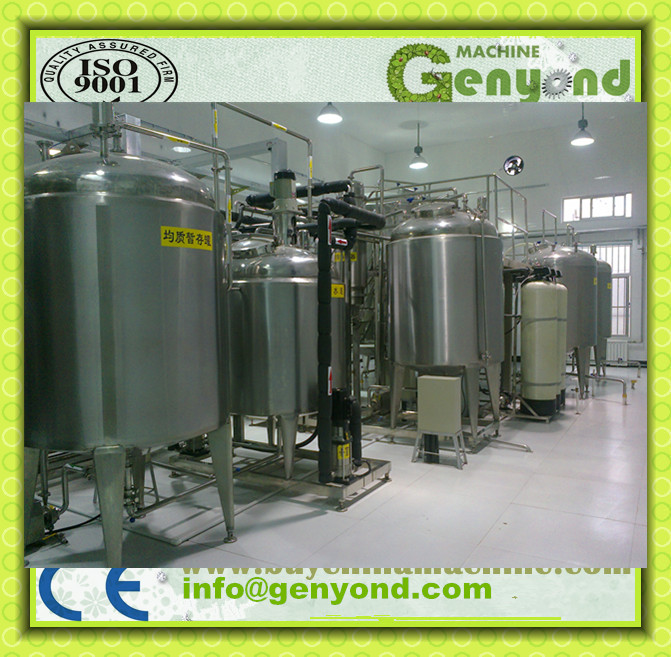 Automatic Complete Milk Processing Line