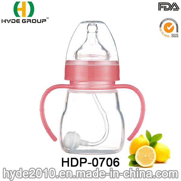 150ml BPA Free Plastic Baby Feeding Bottle (HDP-0706)