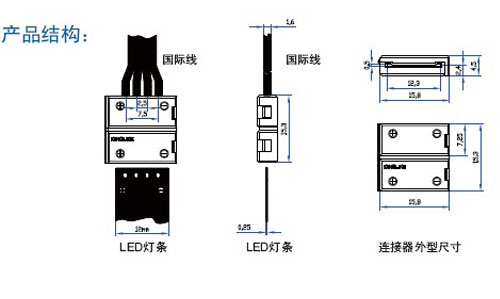 10mm FPC Flexible Lamp Strip Quick Links (FPC-10-2-A)